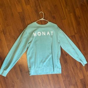 Teal MONAT hoodie
